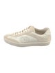 Gucci Leather Embroidered Accent Sneakers