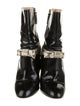 Gucci Patent Leather Animal Print Boots