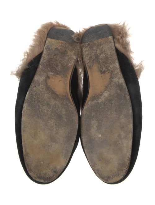 Gucci Horsebit Accent Velvet Mules