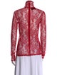 Gucci Lace Lace Pattern Top