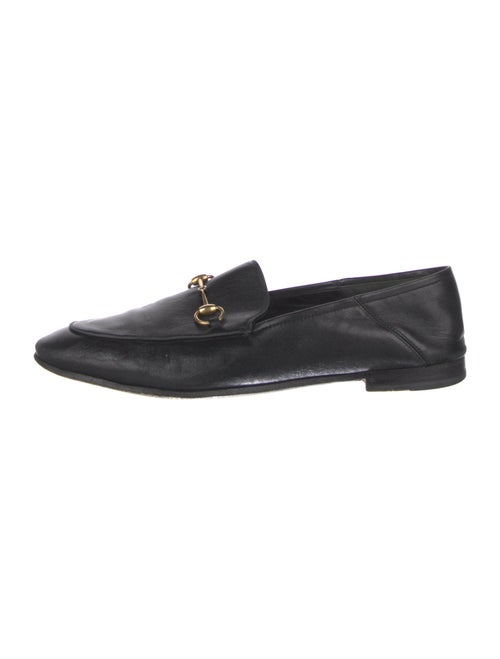 Gucci Horsebit Accent Leather Loafers