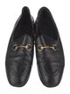 Gucci Horsebit Accent Leather Loafers