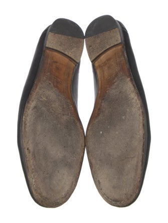 Gucci Horsebit Accent Leather Loafers