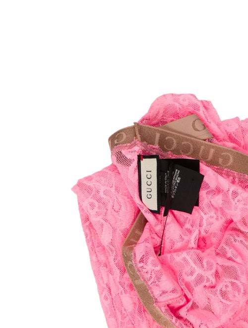 Gucci Floral Lace Tights