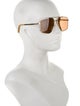 Gucci Aviator Tinted Sunglasses