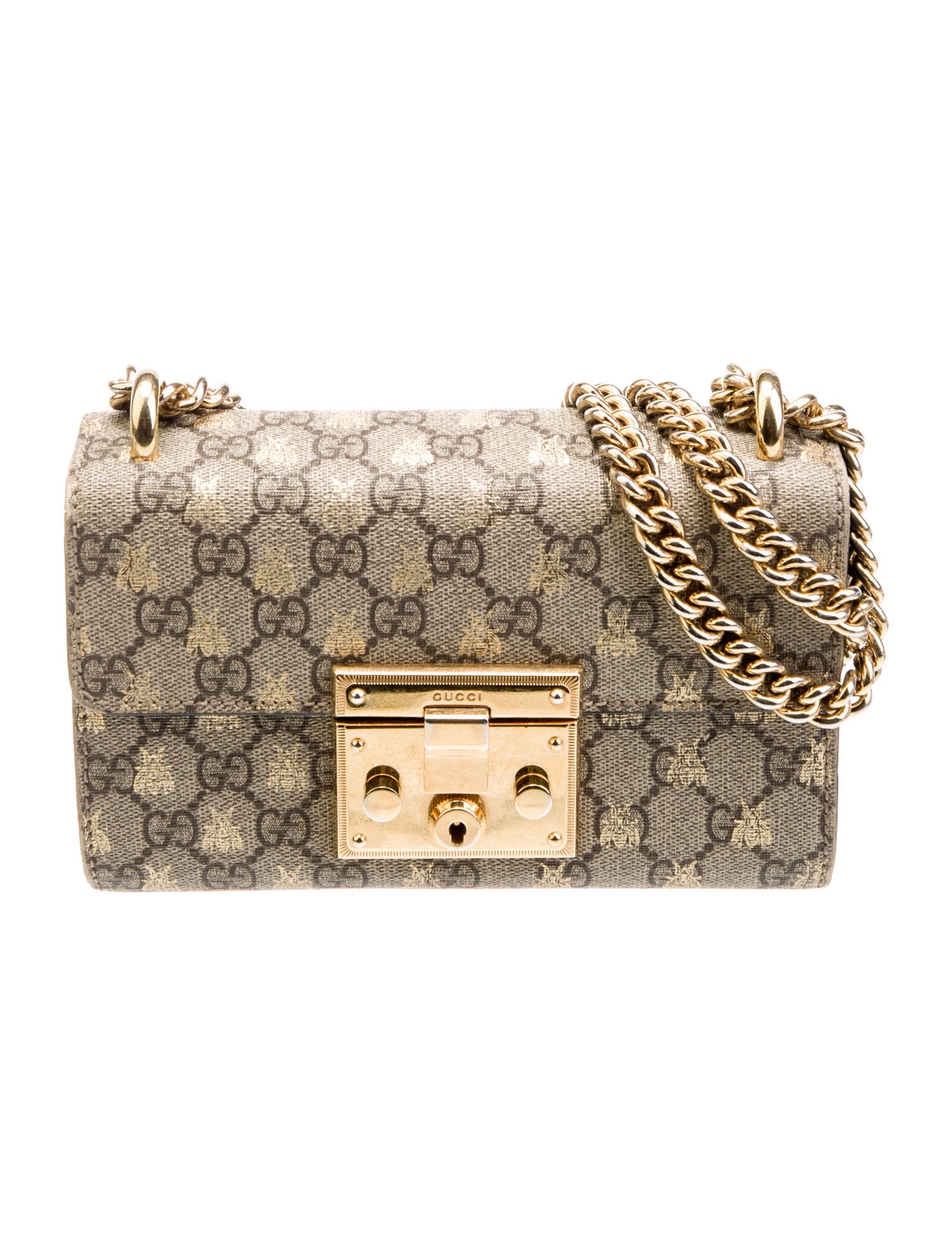 Gucci GG Supreme Padlock Small