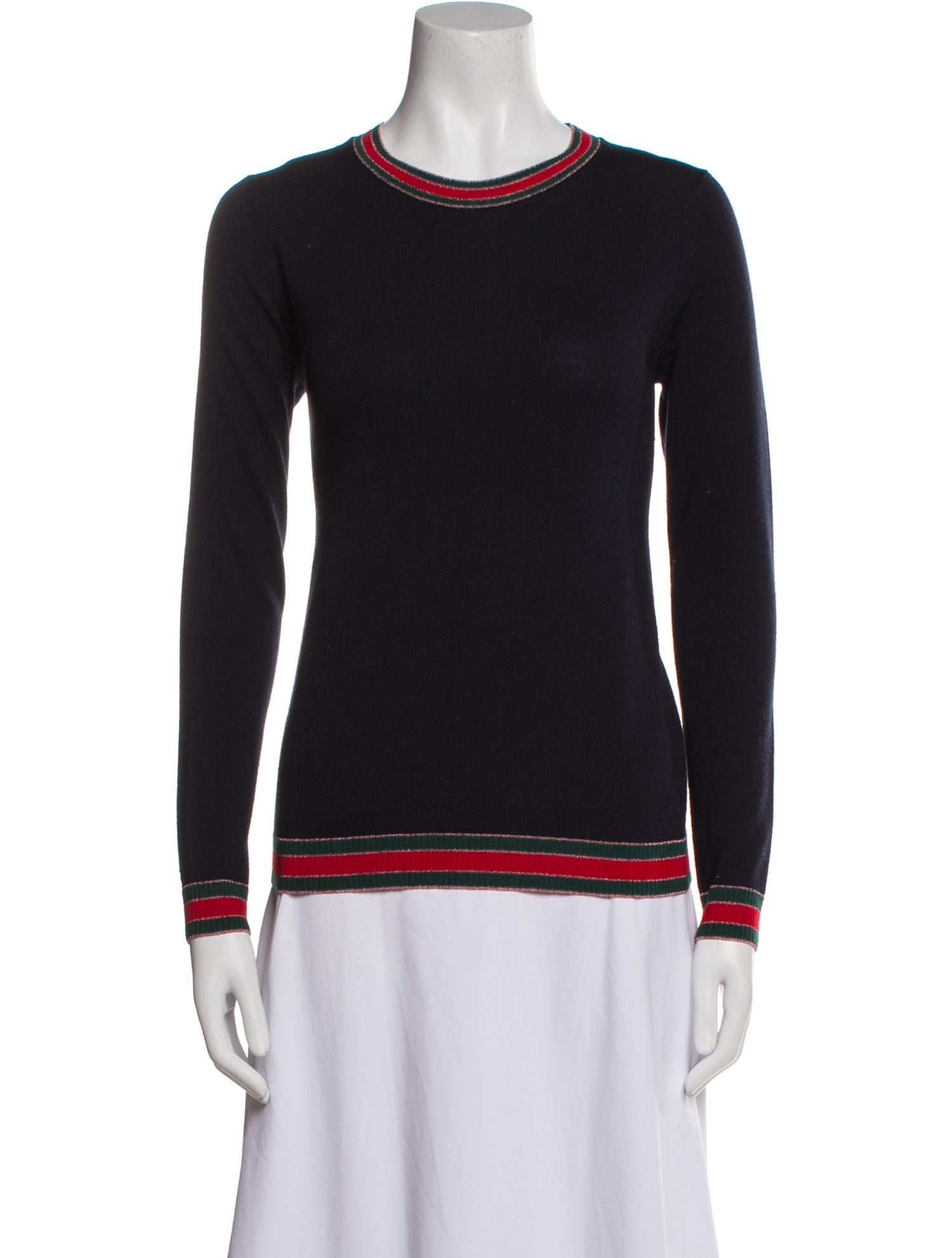 Gucci Wool Scoop Neck Sweater