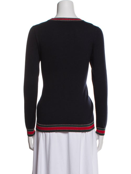 Gucci Wool Scoop Neck Sweater