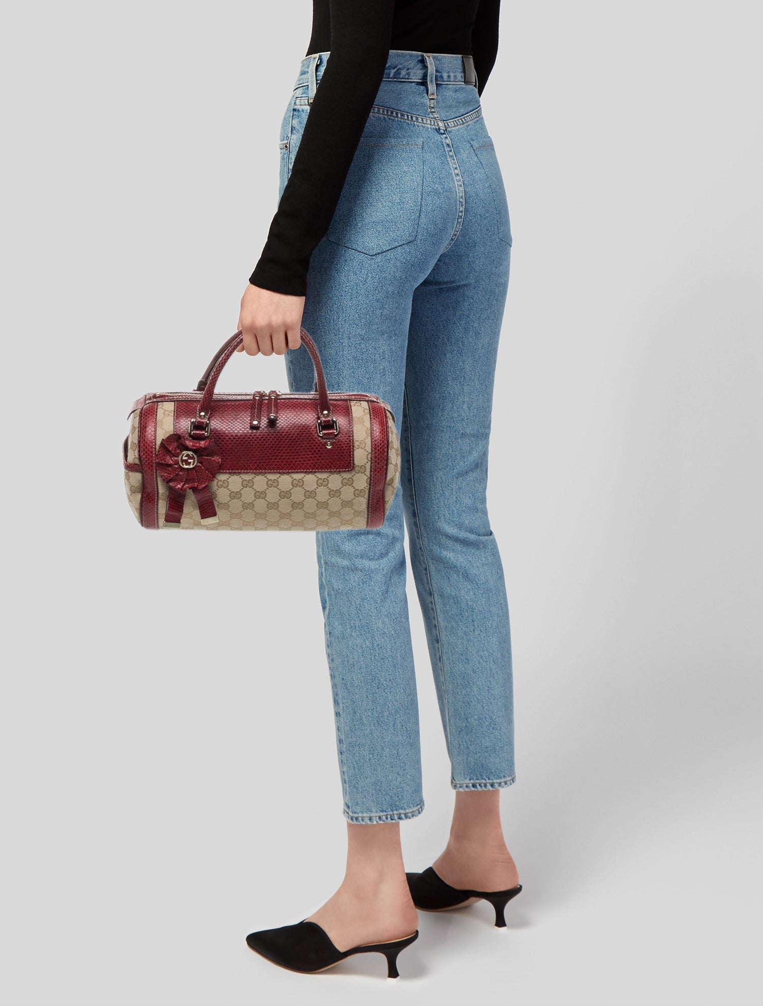 Gucci GG Canvas Trophy Boston