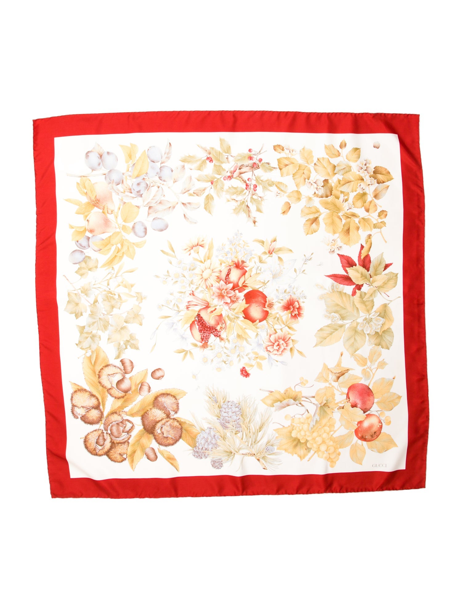 Gucci Silk GG Canvas Scarf