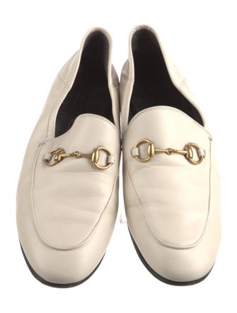 Gucci Horsebit Accent Leather Loafers