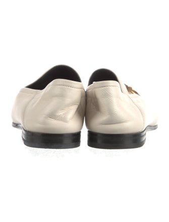 Gucci Horsebit Accent Leather Loafers