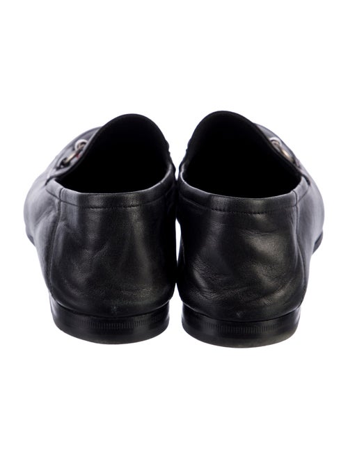 Gucci Horsebit Accent Leather Loafers