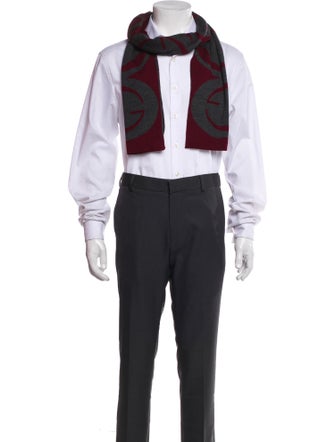 Gucci Wool Printed Shawl