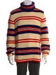 Gucci Striped Turtleneck Pullover
