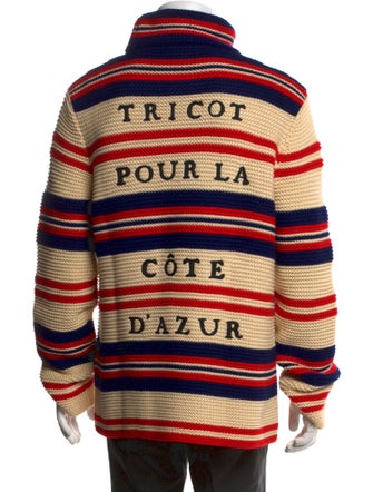 Gucci Striped Turtleneck Pullover