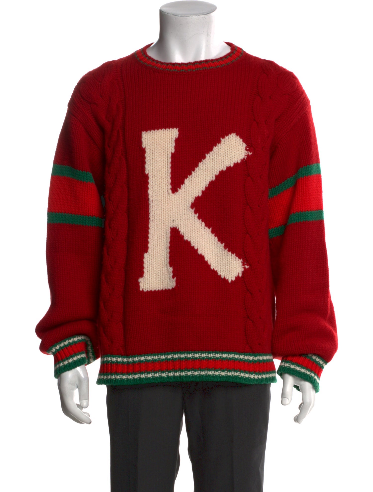 Gucci 2018 Web Accent Pullover