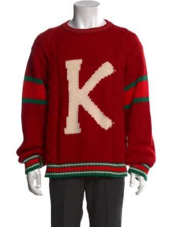 Gucci 2018 Web Accent Pullover