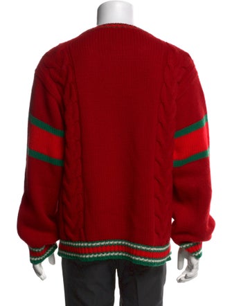 Gucci 2018 Web Accent Pullover