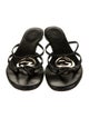 Gucci Interlocking G Logo Leather Slides