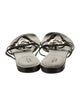 Gucci Interlocking G Logo Leather Slides