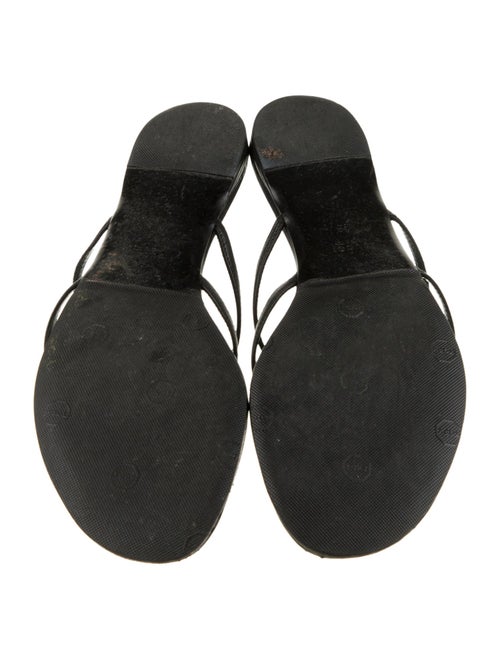 Gucci Interlocking G Logo Leather Slides