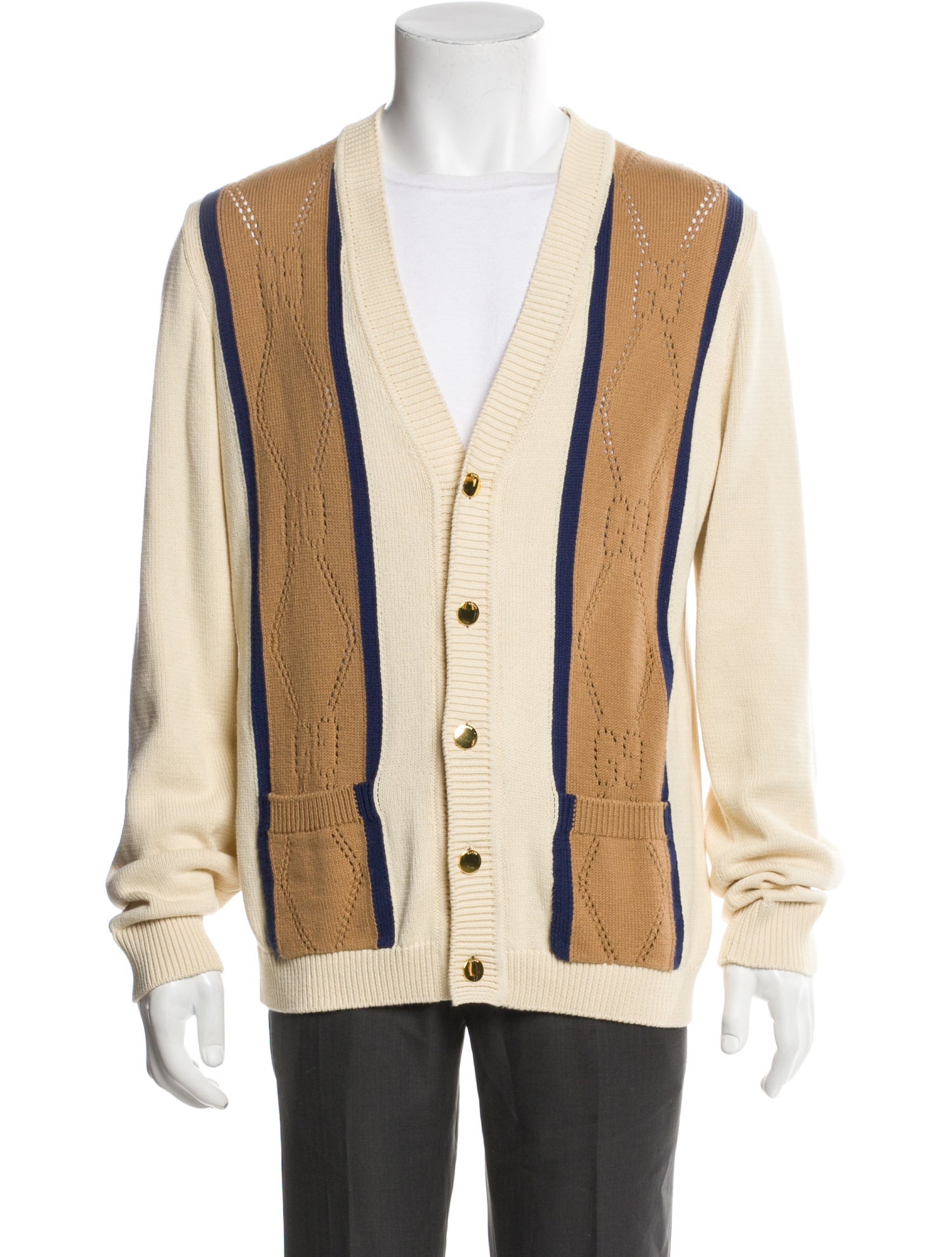 Gucci 2021 GG Logo Cardigan