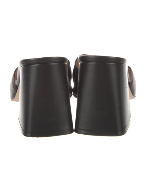 Gucci Horsebit Accent Leather Slides