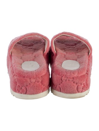 Gucci GG Signature Terry Cloth Espadrilles