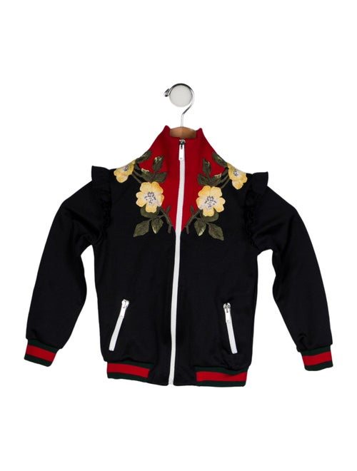 Gucci Youth Floral Track Jacket
