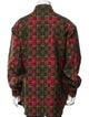 Gucci Tartan Printed Jumbo GG Utility Jacket
