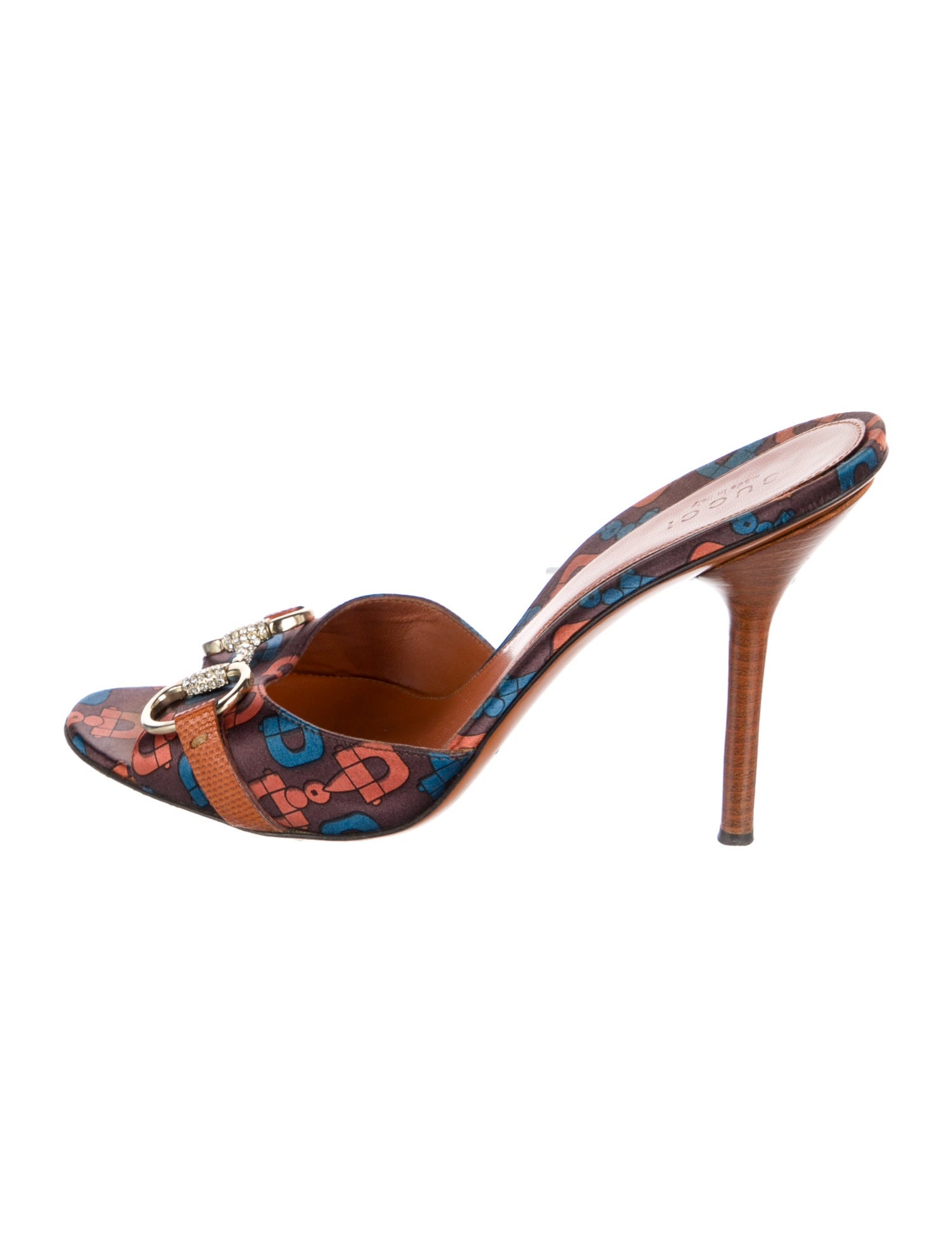 Gucci Vintage Horsebit Accent Slides