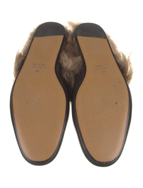 Gucci Horsebit Accent Leather Mules