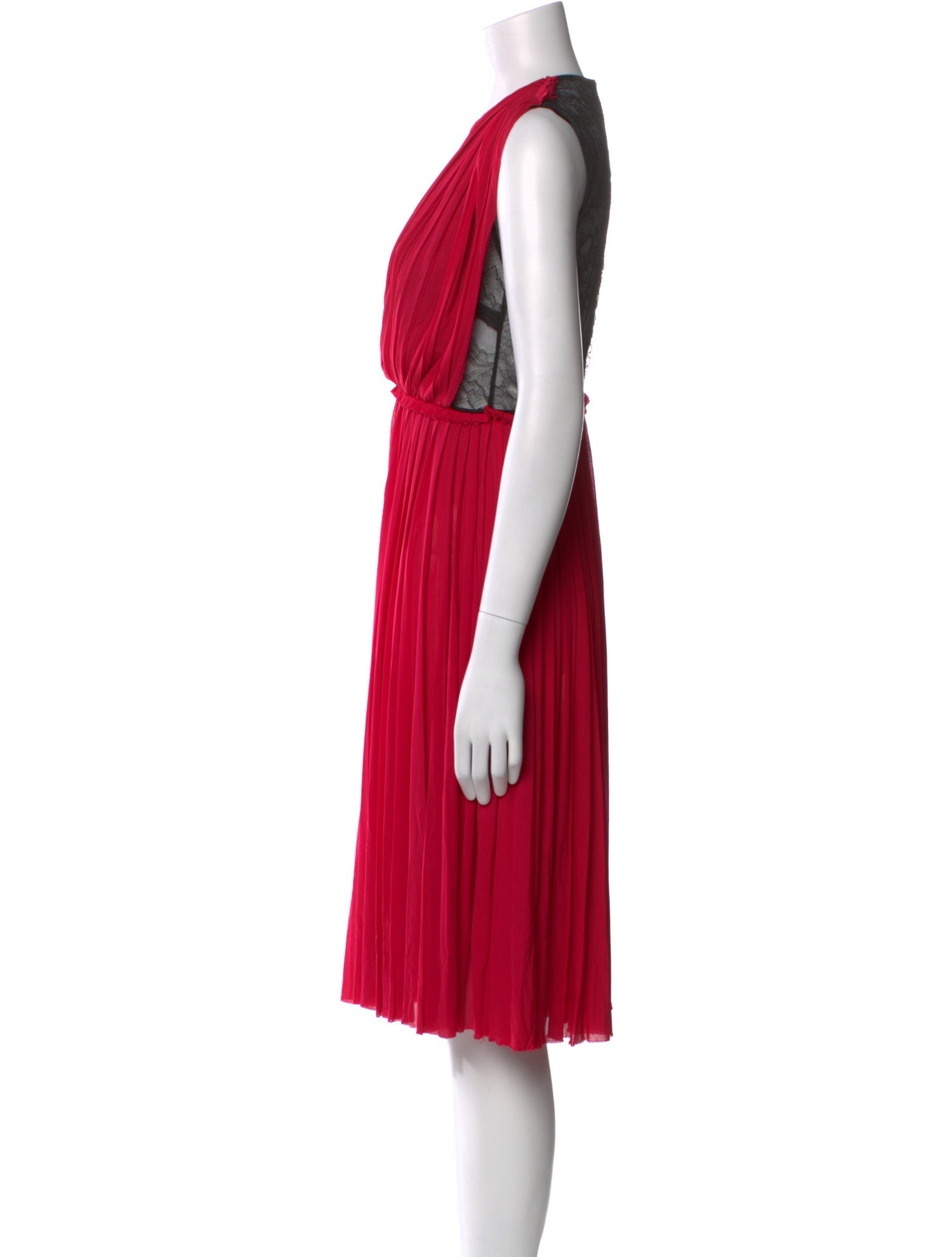 Gucci V-Neck Midi Length Dress