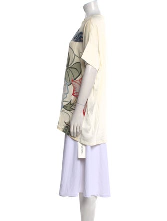 Gucci Silk Printed T-Shirt