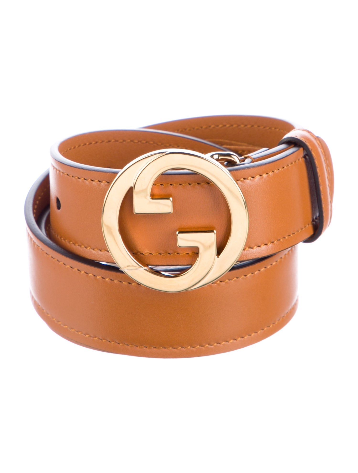 Gucci Interlocking G Logo Leather Belt Kit