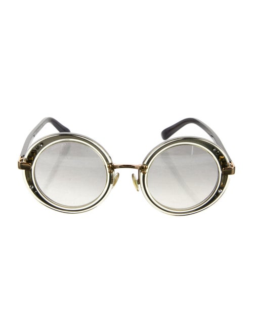 Jimmy Choo Round Gradient Sunglasses