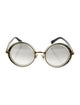Jimmy Choo Round Gradient Sunglasses