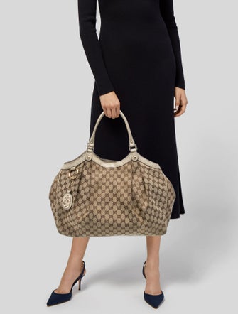 Gucci GG Canvas Sukey Large