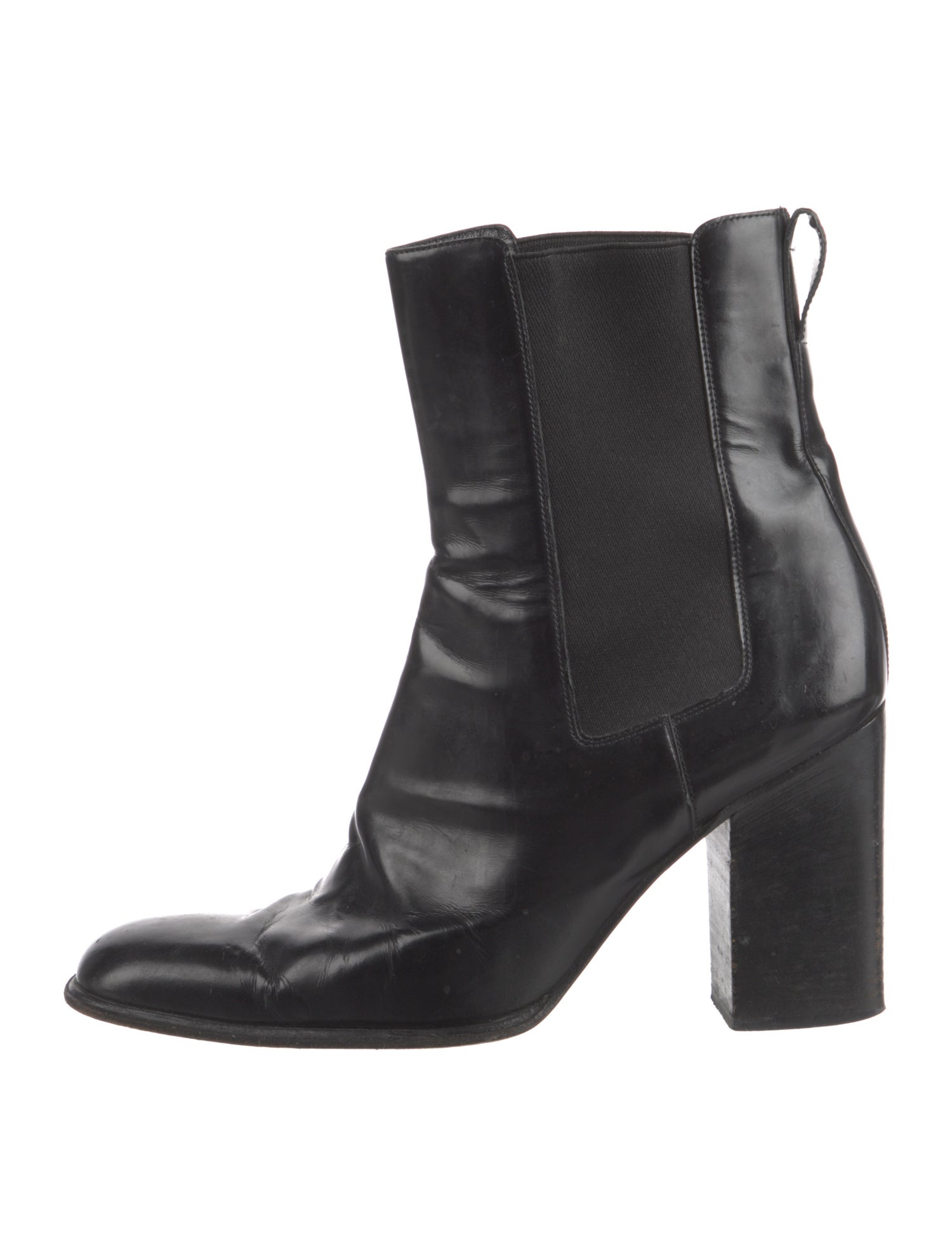 Gucci Leather Chelsea Boots