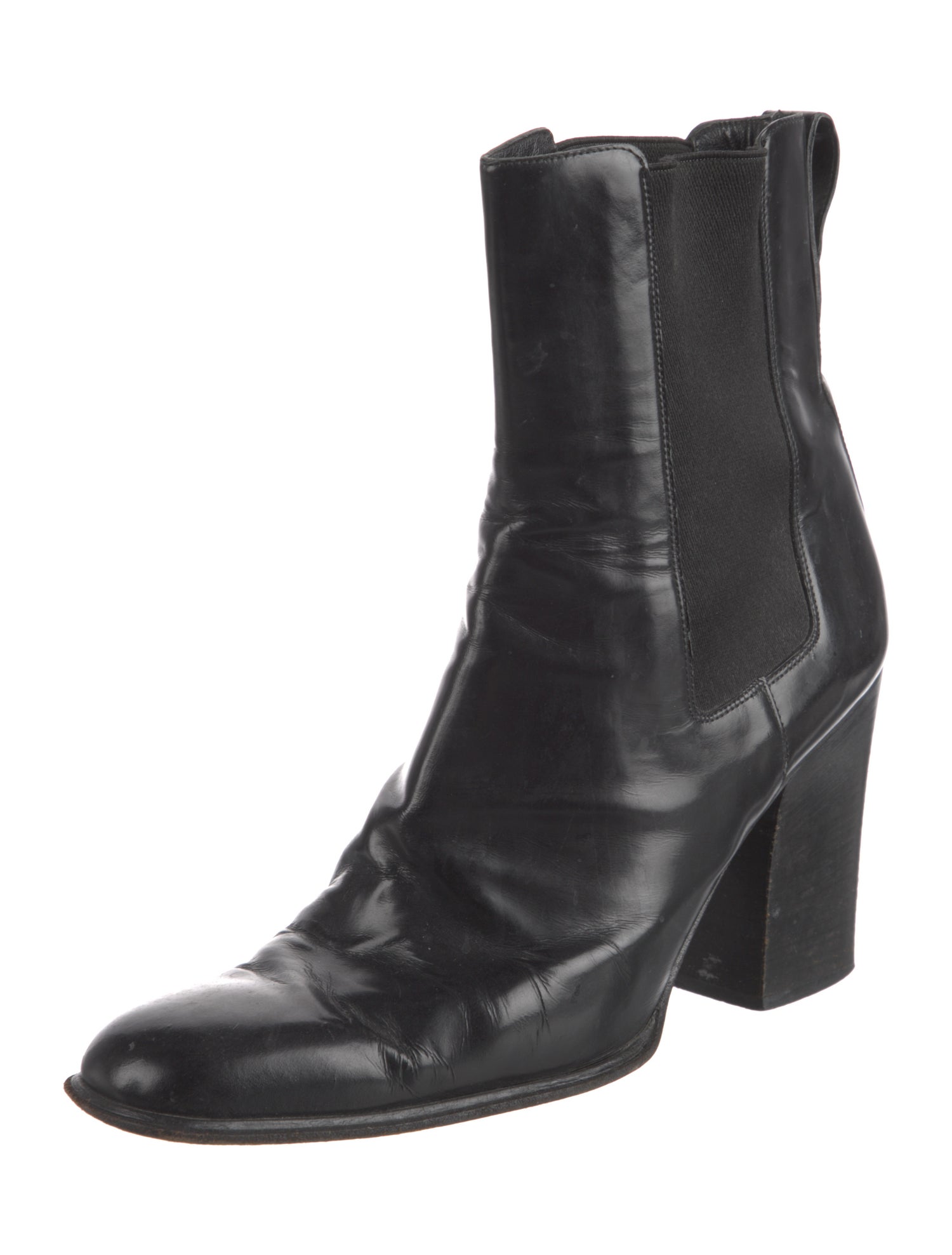 Gucci Leather Chelsea Boots