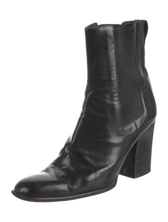 Gucci Leather Chelsea Boots