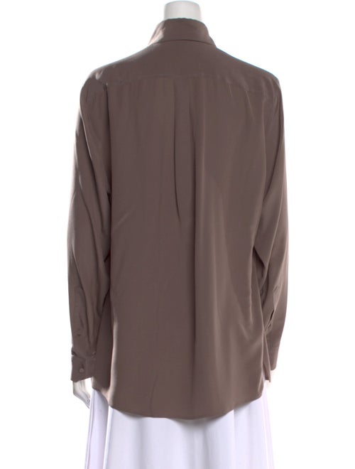 Gucci 2019 Silk Button-Up Top