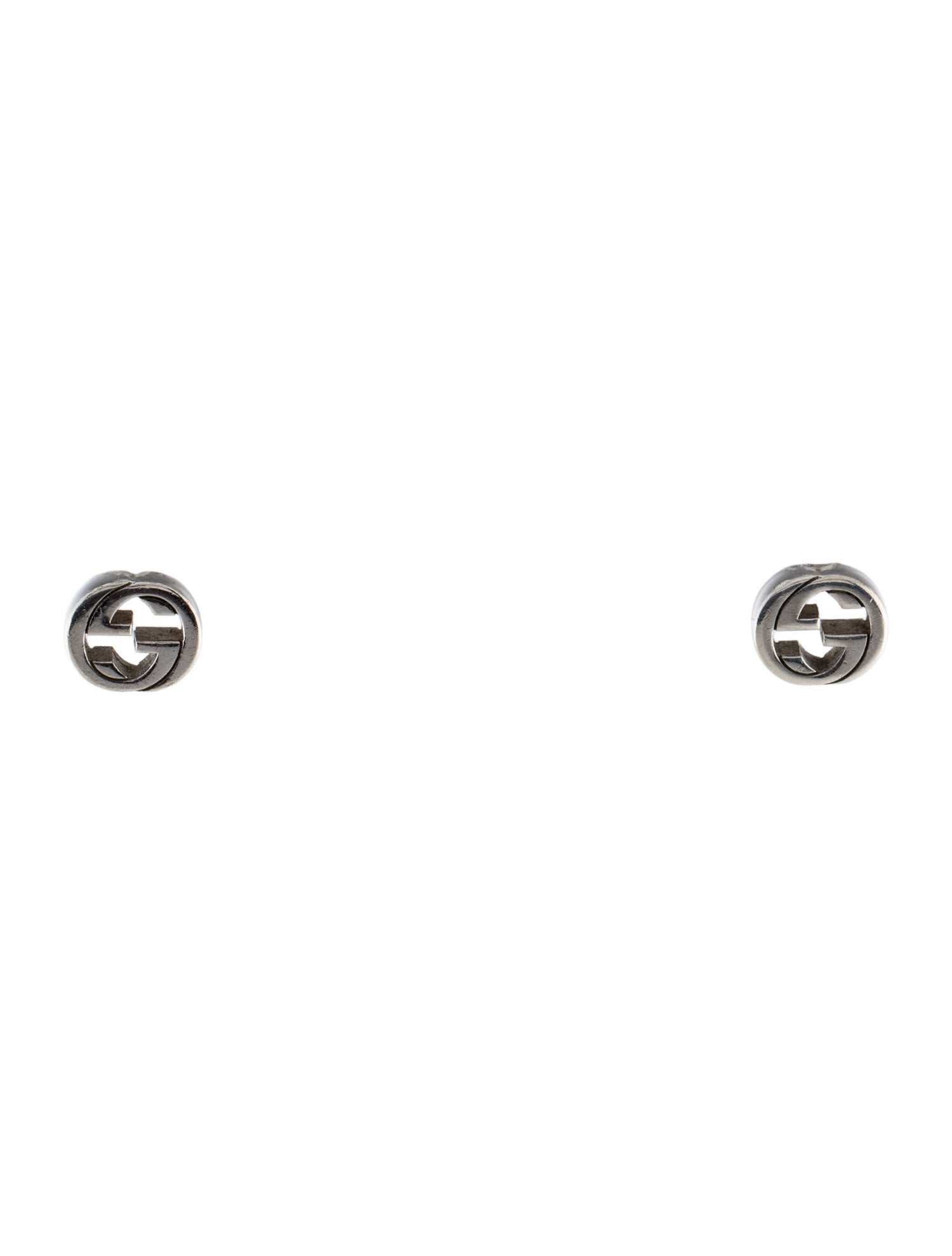 Gucci Interlocking G Stud Earrings
