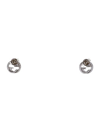 Gucci Interlocking G Stud Earrings