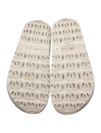 Gucci Interlocking G Logo Rubber Slides