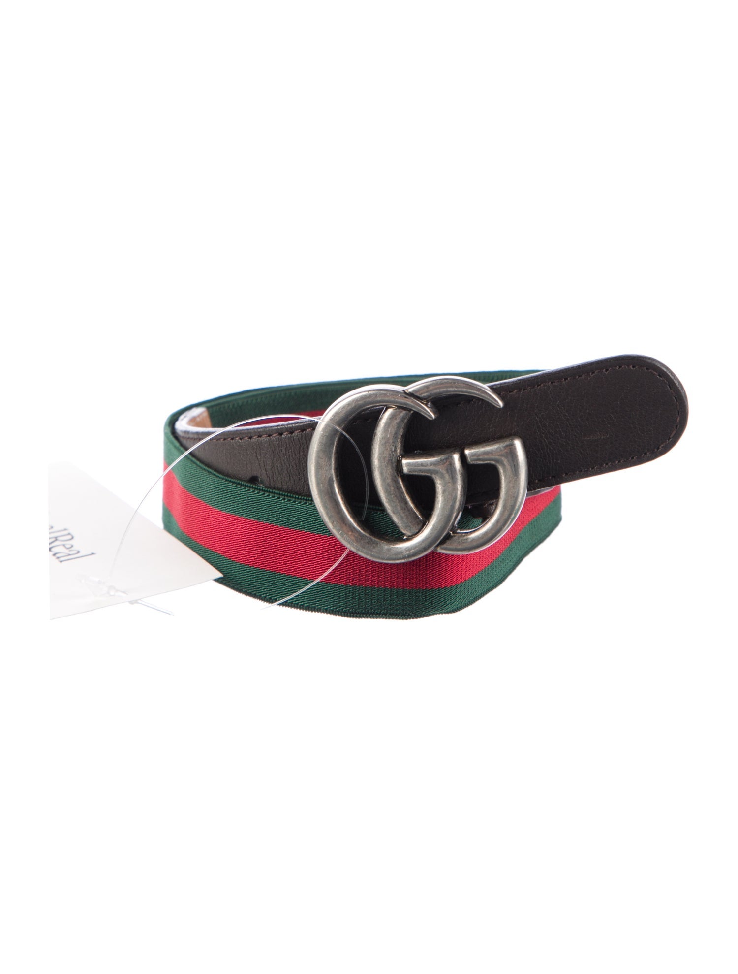 Gucci Web Accent Neoprene Waist Belt