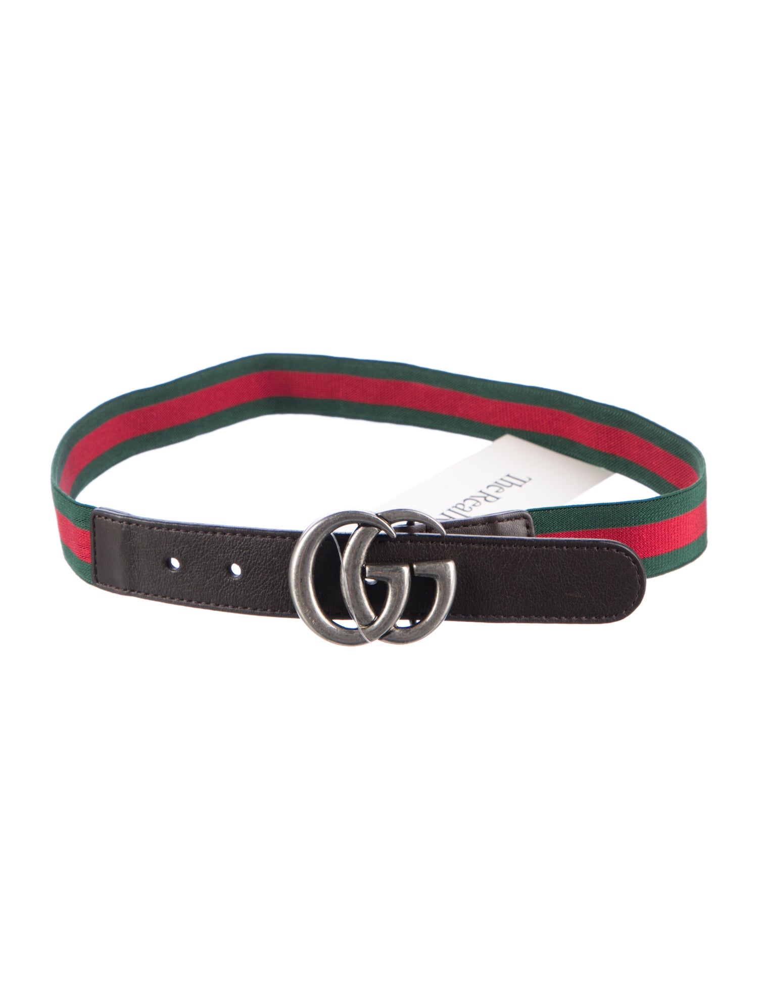 Gucci Web Accent Neoprene Waist Belt