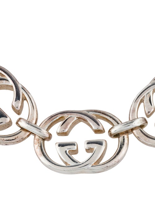 Gucci Britt Interlocking G Link Bracelet