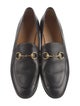 Gucci Horsebit Accent Leather Loafers